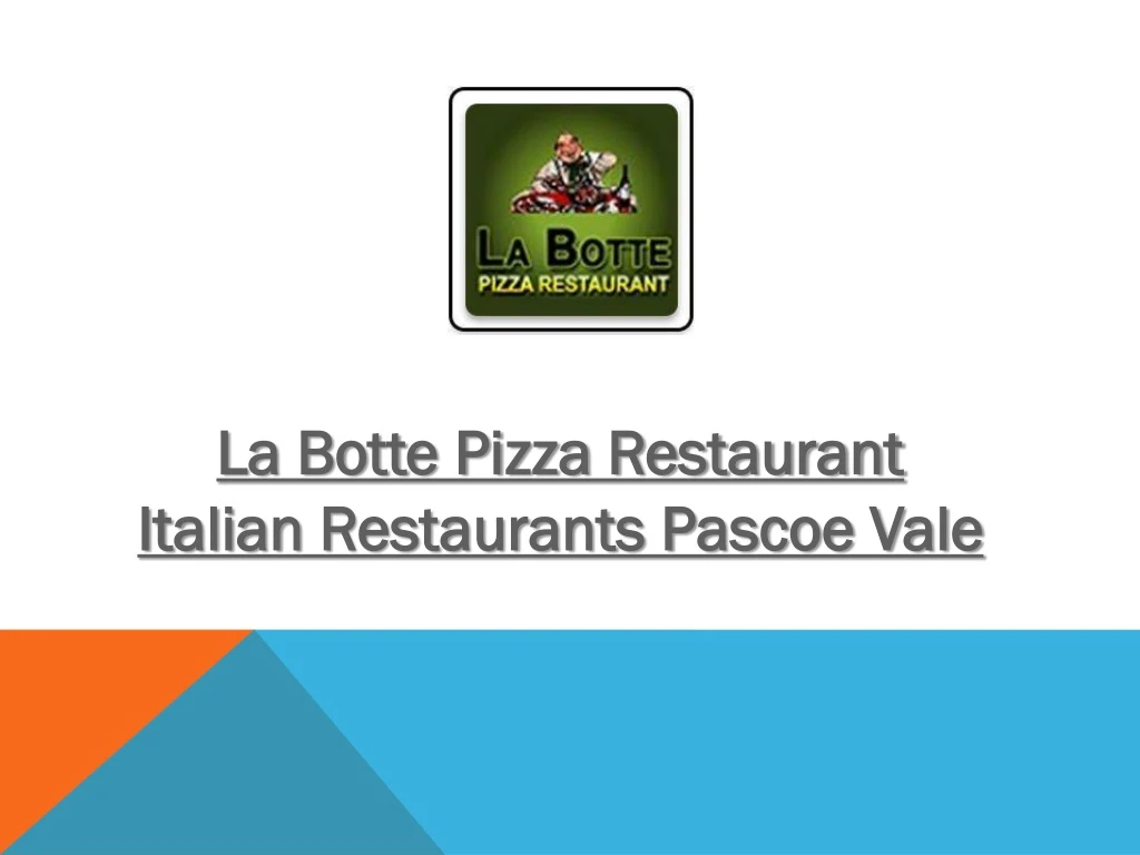 la botte pizza restaurant italian restaurants