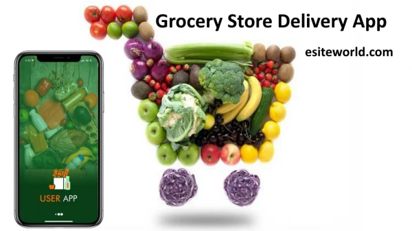 Grocery Store Delivery App