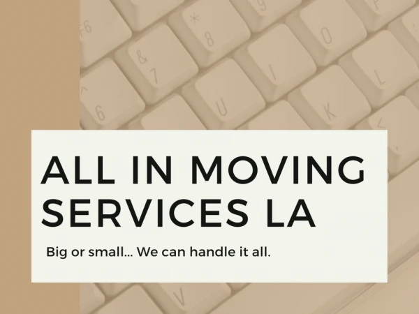 Best Local Movers near Me