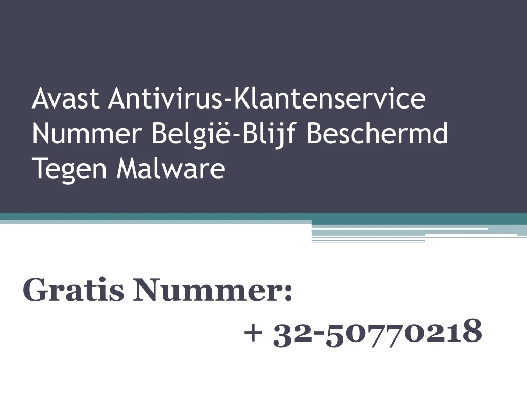 avast antivirus klantenservice nummer belgi blijf beschermd tegen malware
