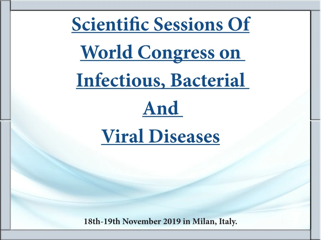 scientific sessions of world congress