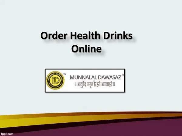 Buy Health Drinks Online, Order Health Drinks Online, Shop  Health Drinks Online - Munnalal Dawasaz