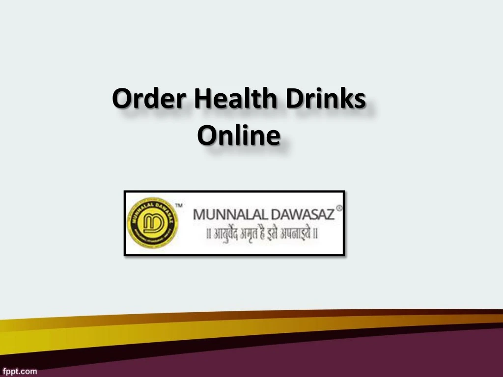 order health drinks online