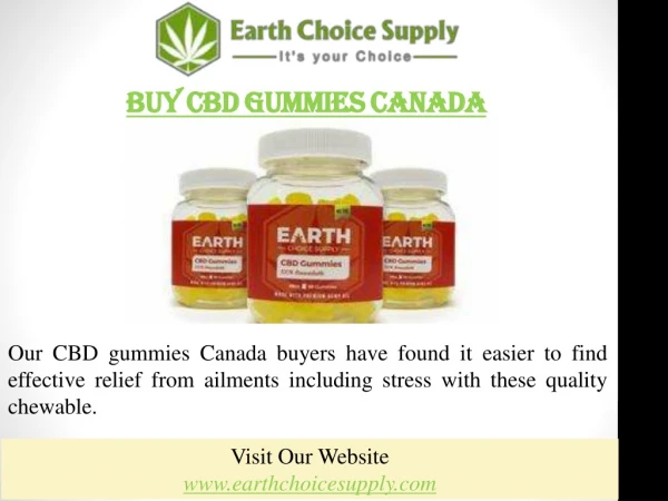 Buy CBD Gummies Canada