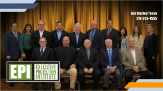 Join professional institute for becoming a bodyguard - slide 1