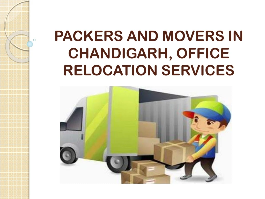 packers and movers in chandigarh office relocation services