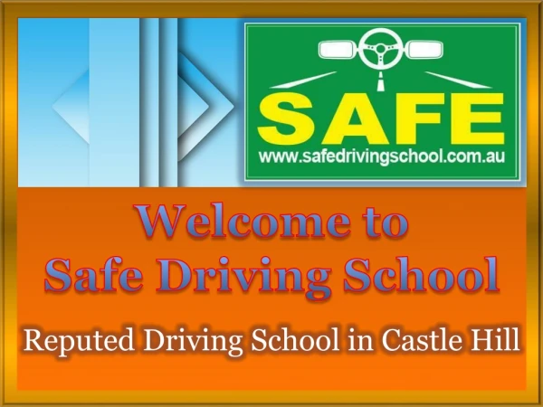 Reputed Driving School in Castle Hill