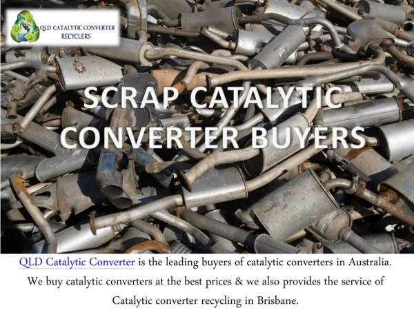 How To Find A Trustworthy Scrap Catalytic Converter Buyer