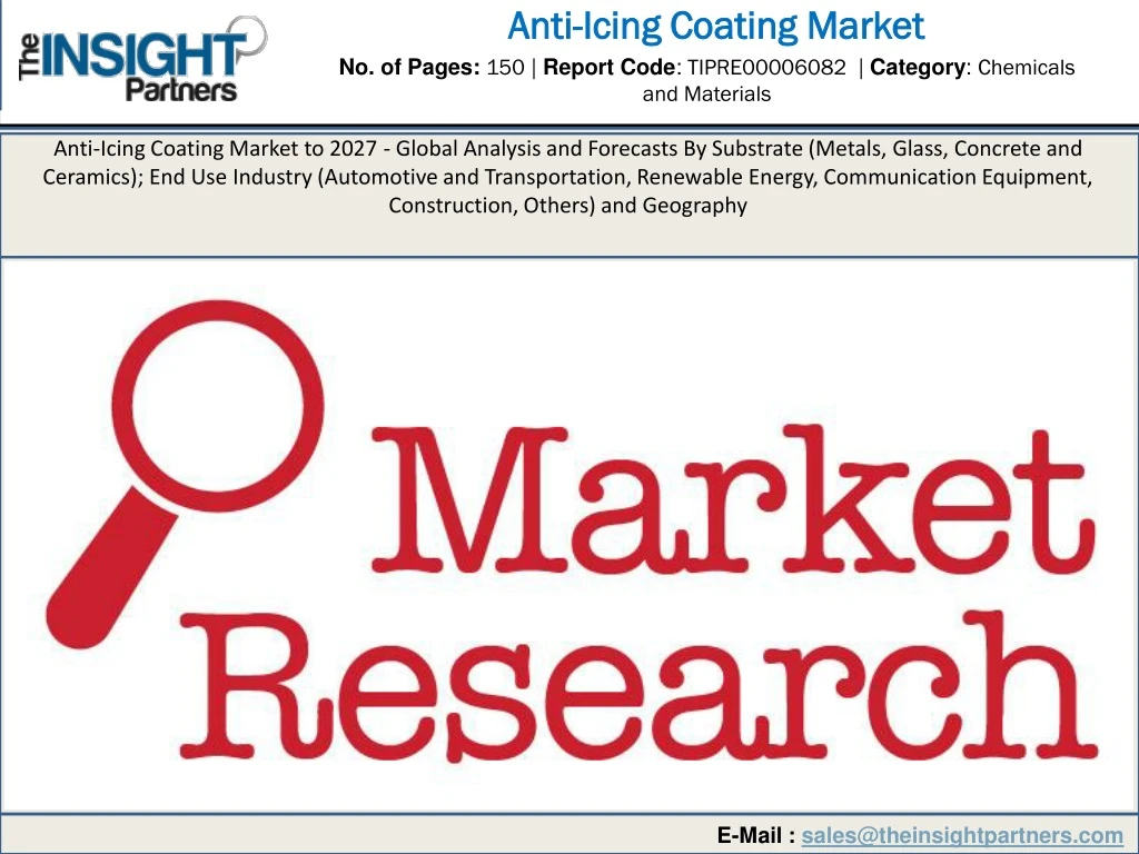 anti icing coating market