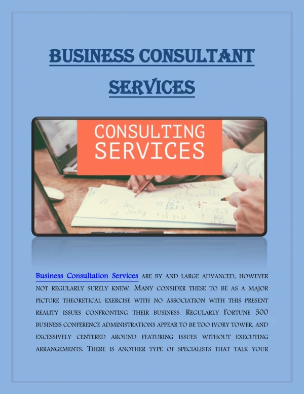 Top Small Business Consultant