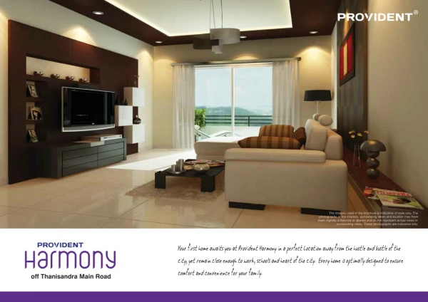 Ready to Move-in Apartments in Thanisandra, North Bangalore | Provident Harmony