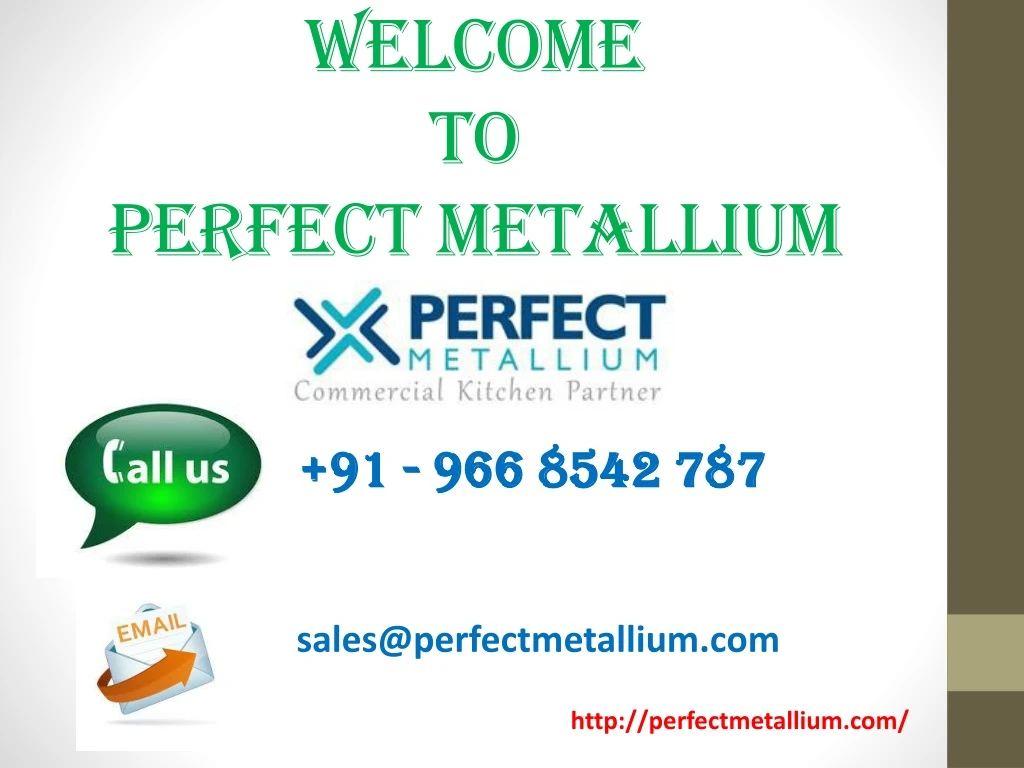 welcome to perfect metallium