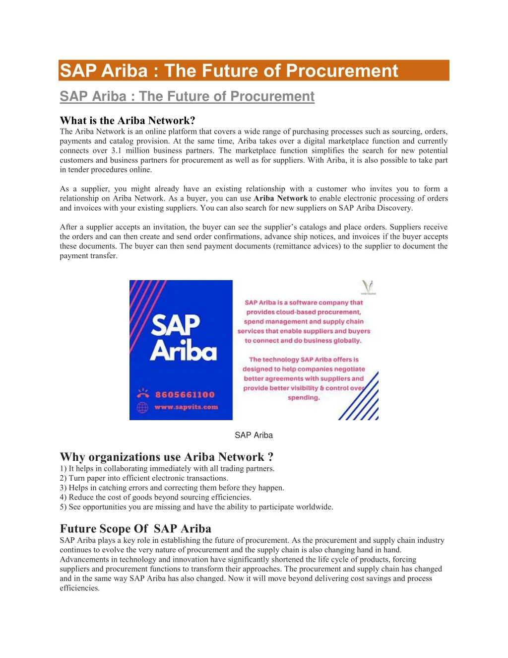 sap ariba the future of procurement sap ariba