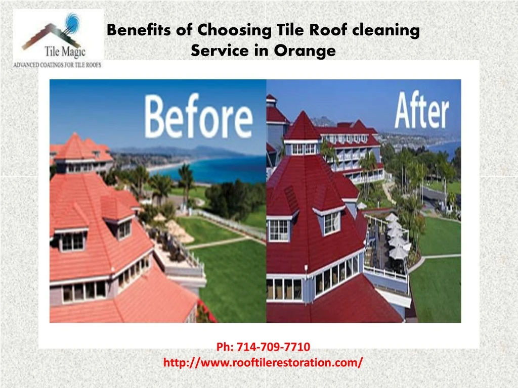 benefits of choosing tile roof cleaning service