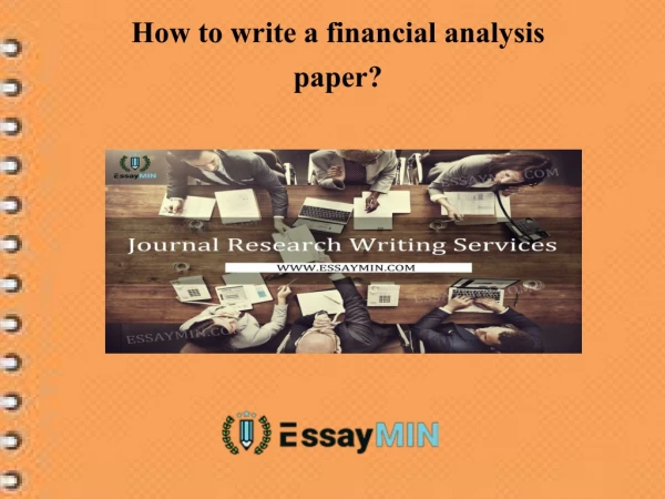 Get Financial Analysis Paper Writing Services by EssayMin