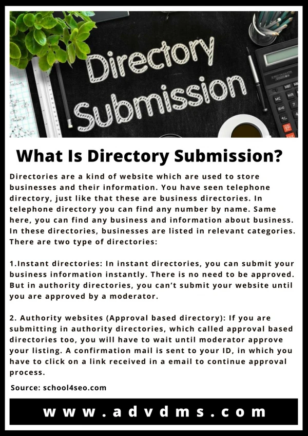 What Is Directory Submission?