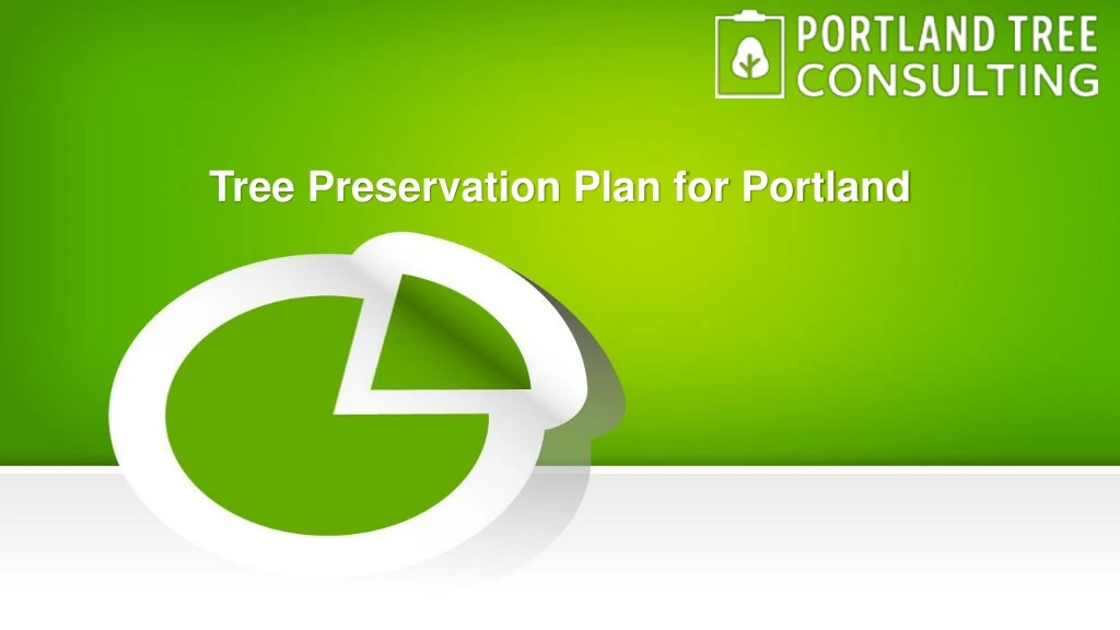 tree preservation plan for portland