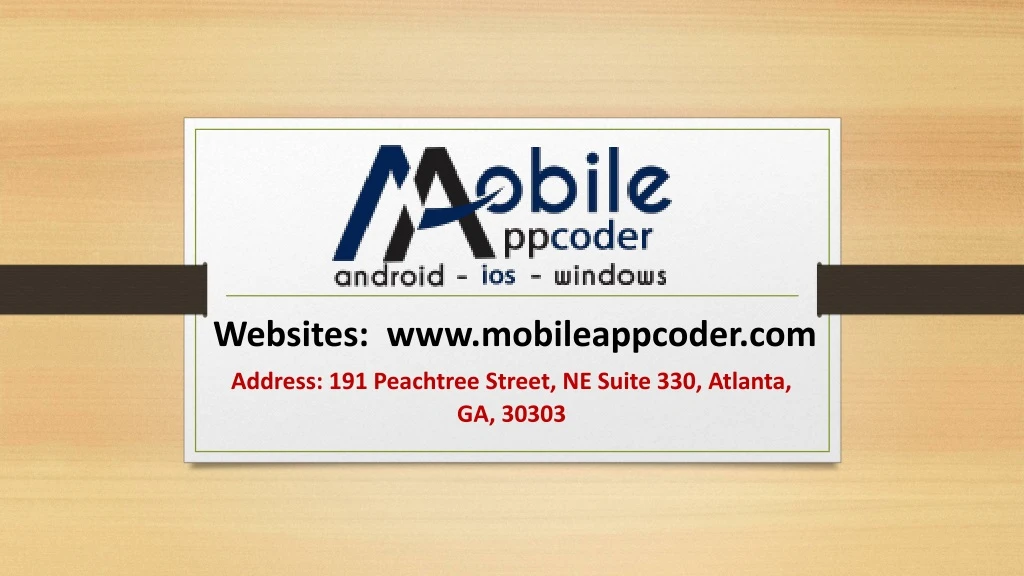 websites www mobileappcoder com