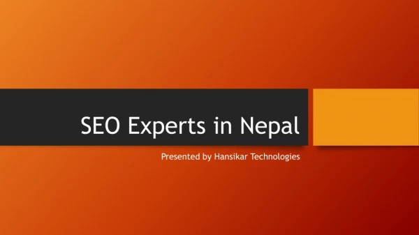 SEO Experts in Nepal