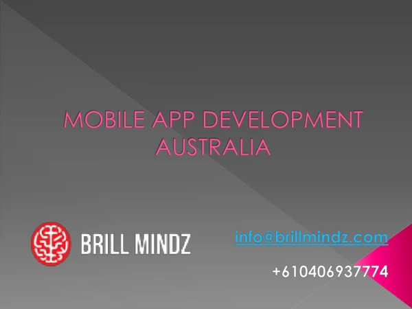 #1 Mobile App Developer | Mobile App Development Company Australia