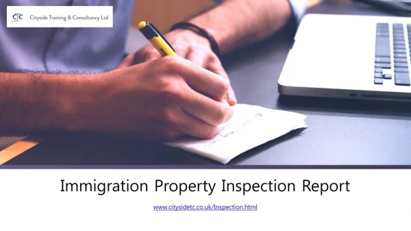 Get Immigration Property Inspection Report
