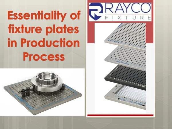 Select our standard and best Fixture Plates for your specific need