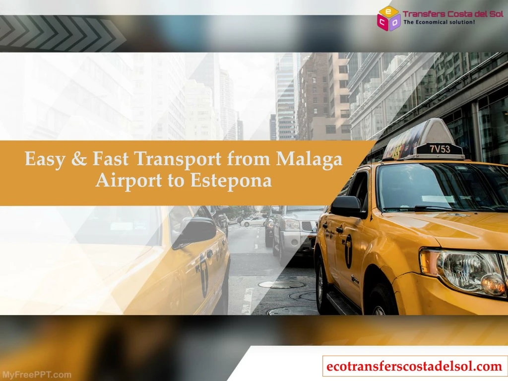easy fast transport from malaga airport to estepona