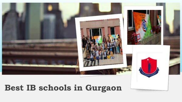 Best IB schools in Gurgaon