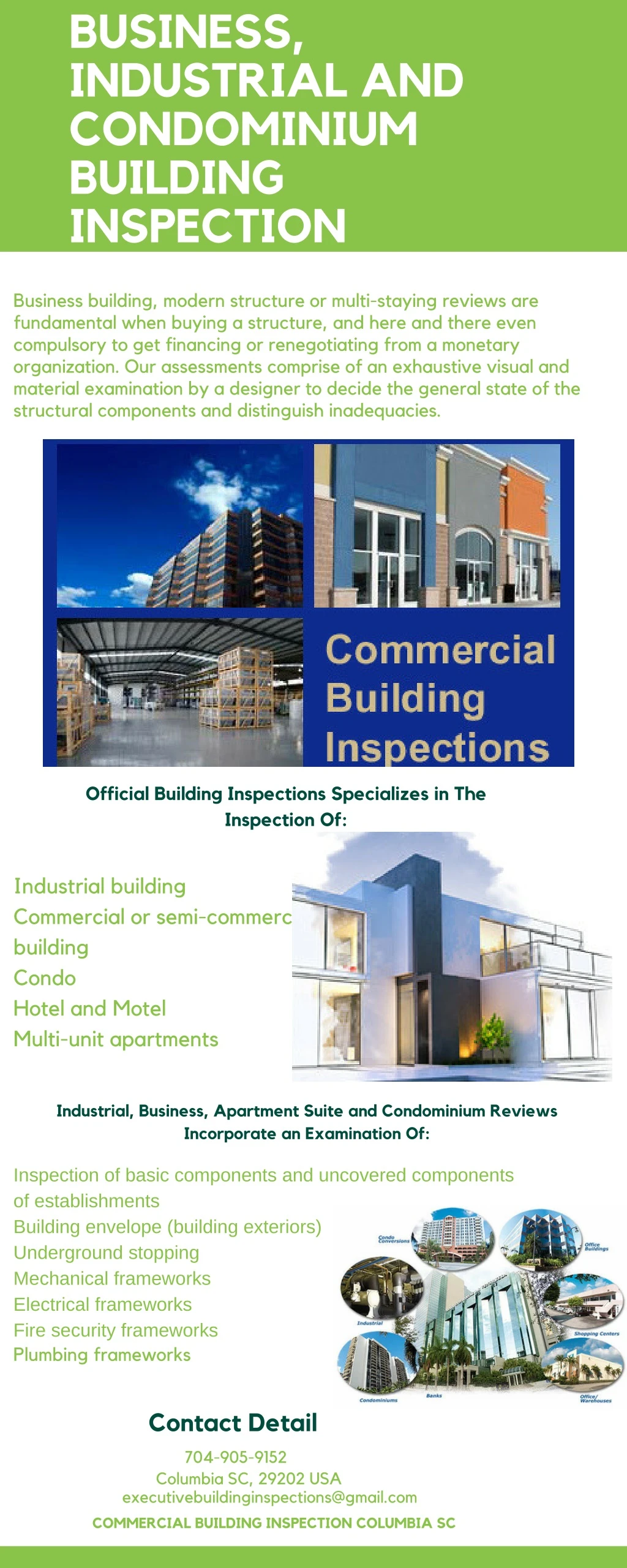 business industrial and condominium building