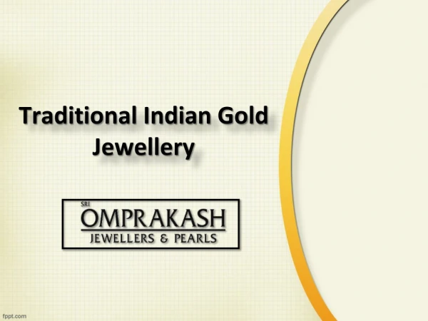 Buy Antique Gold Jewellery Online, Traditional Indian Gold Jewellery – Omprakash Jewellers