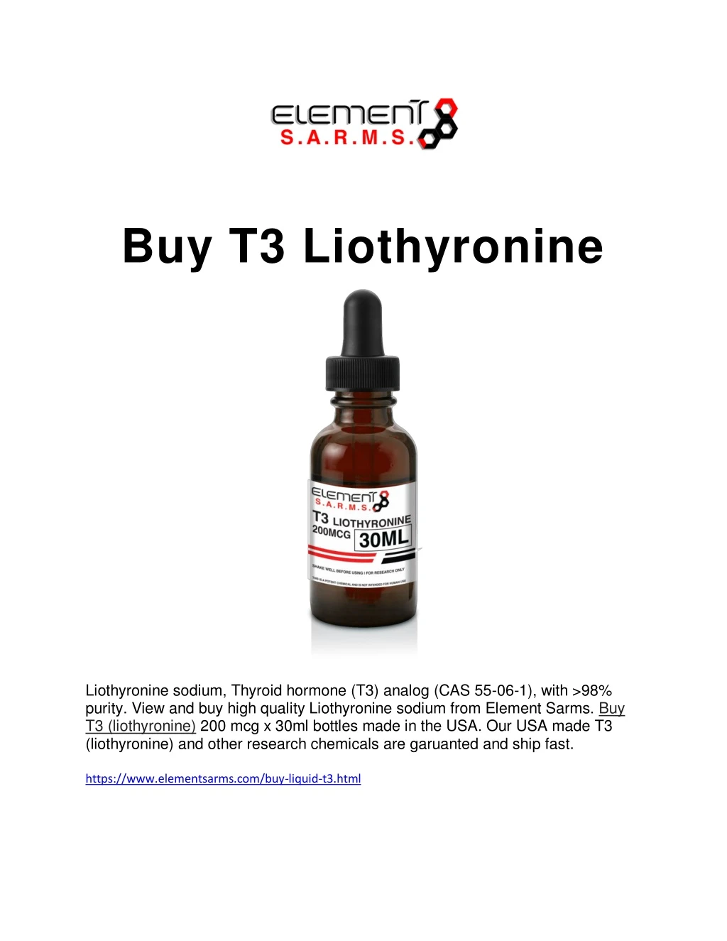 buy t3 liothyronine
