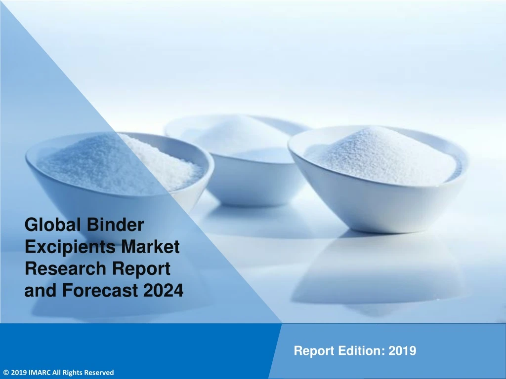 global binder excipients market research report