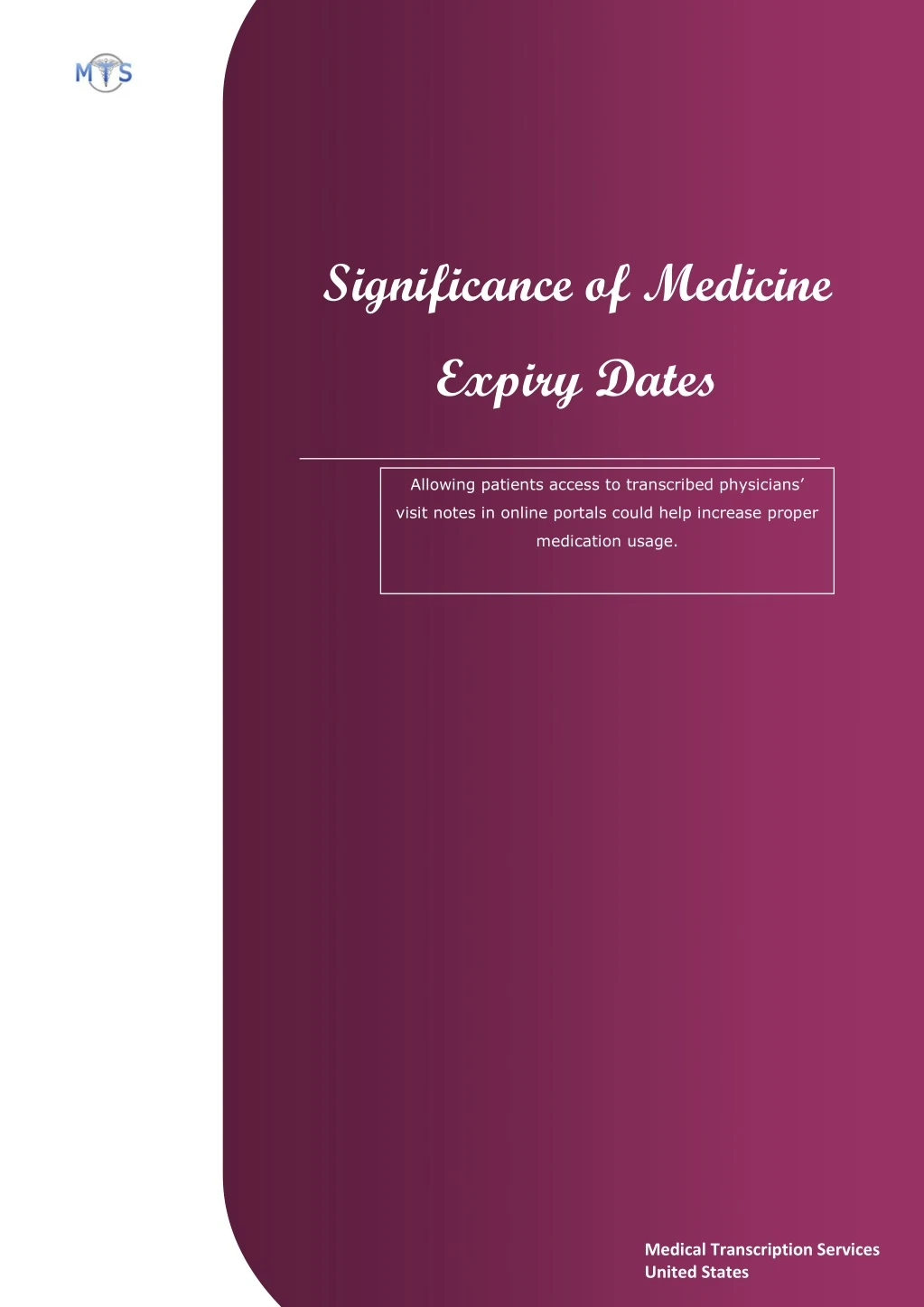 significance of medicine