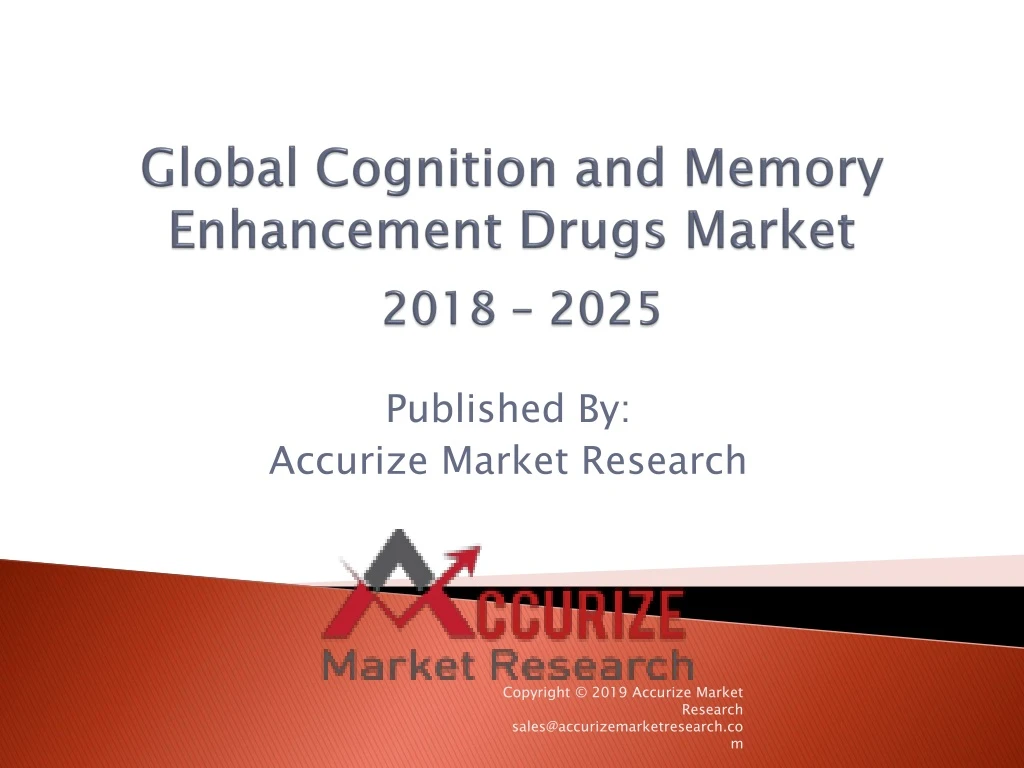 global cognition and memory enhancement drugs market 2018 2025