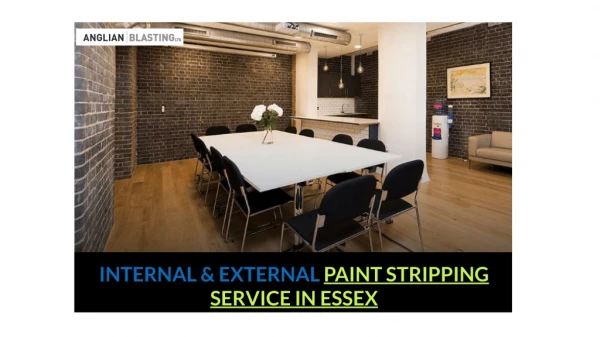 Internal and External Paint Stripping Service in Essex
