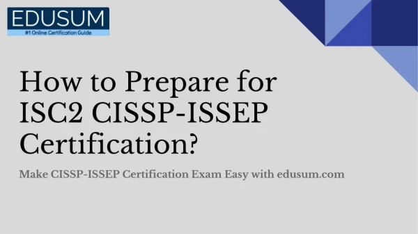 CISSP-ISSEP Information Systems Security Engineering Professional Preparation Guide