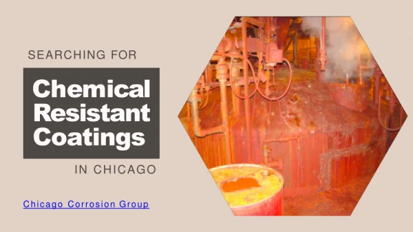 Searching for Chemical Resistant Coatings Services
