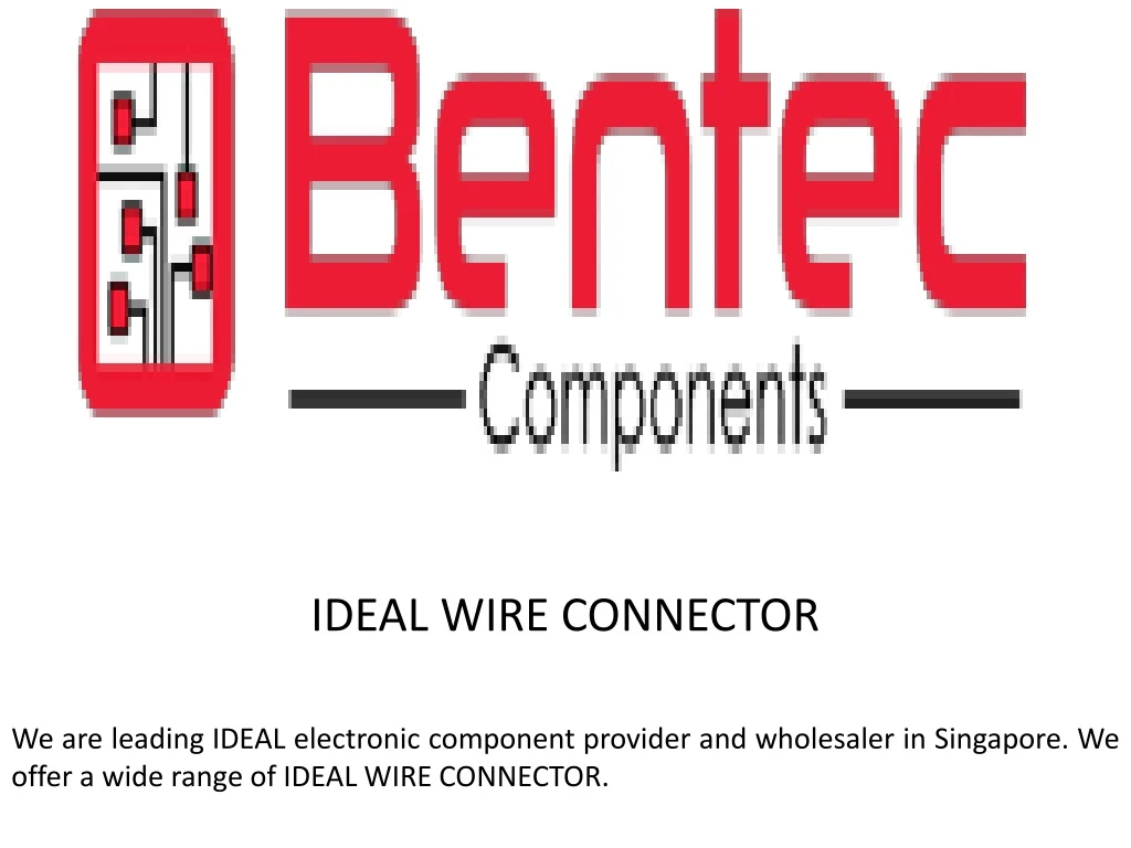ideal wire connector