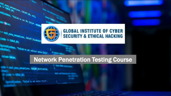 Network Penetration Testing Institute in Noida