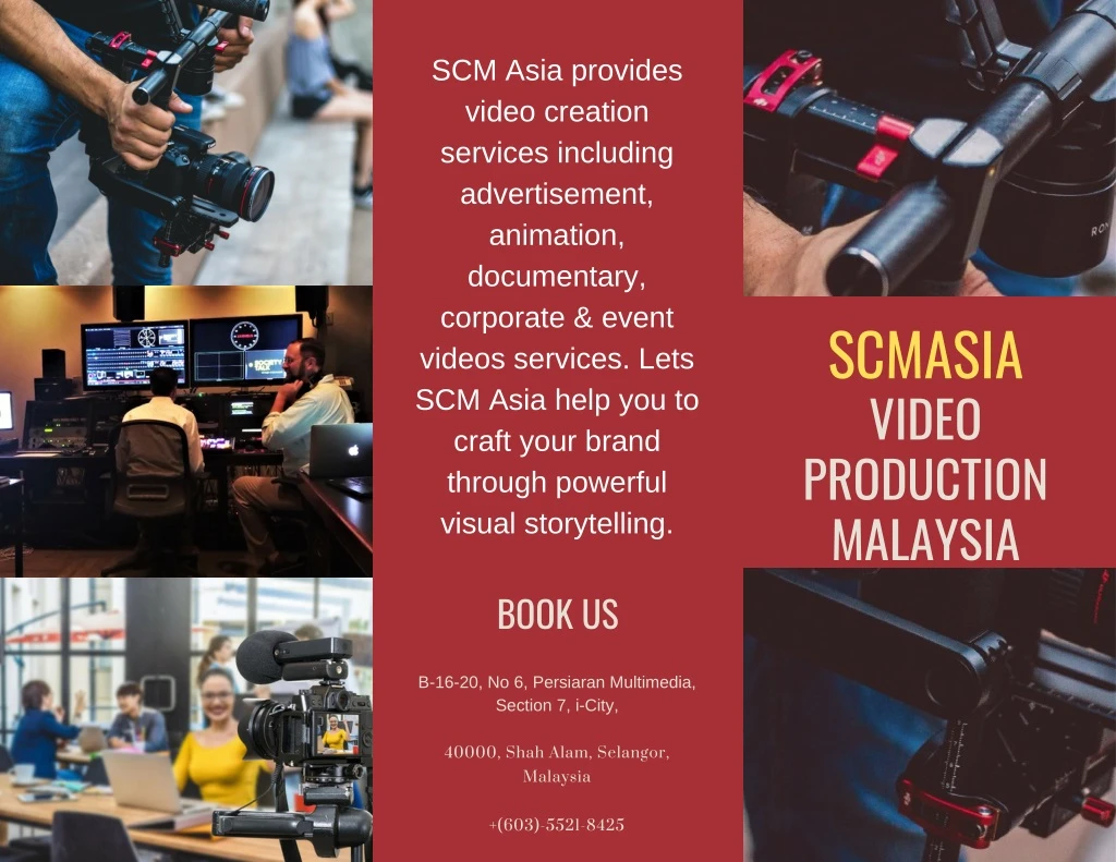 scm asia provides video creation services