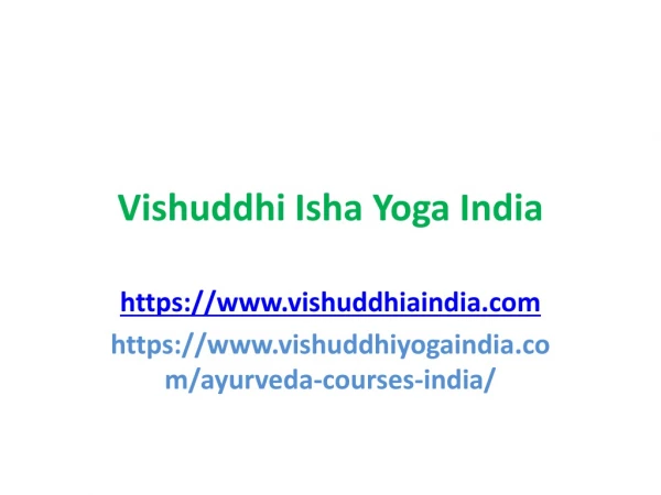 Vishuddhi Isha Yoga India