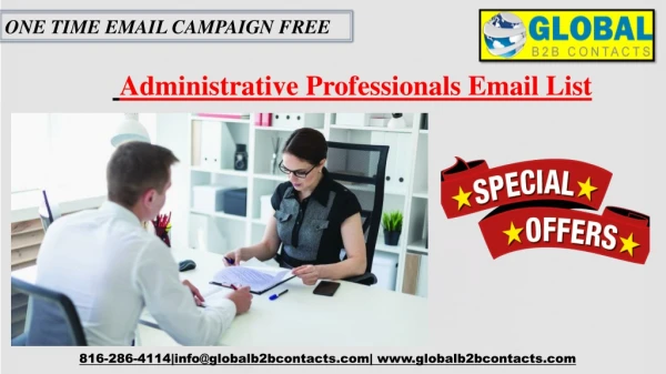 Administrative Professionals Email List