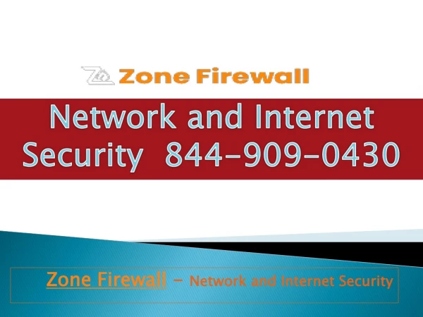 Zone Firewall | Best Network Services | 8449090430