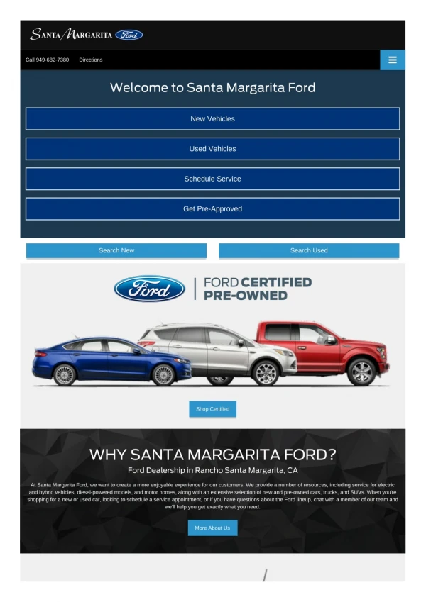 Ford Service in orange County