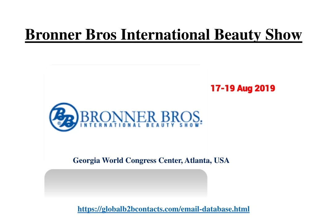 bronner bros international beauty show
