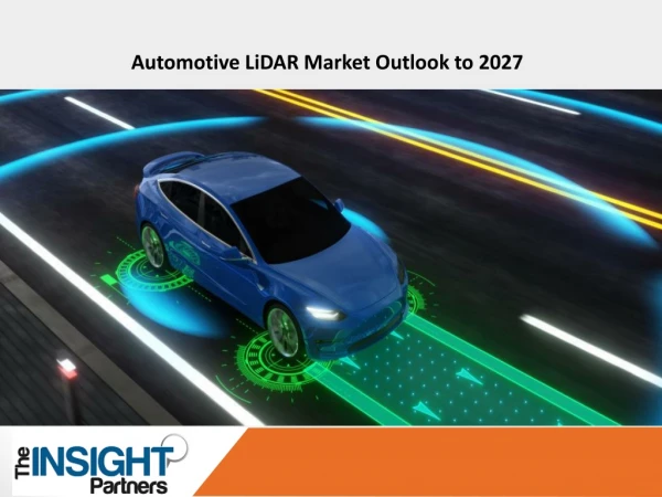 Automotive LiDAR Market Poised to Expand at a Robust Pace by 2027