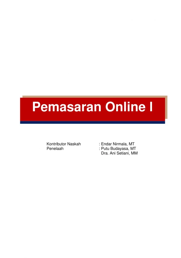 pemasaran online smk