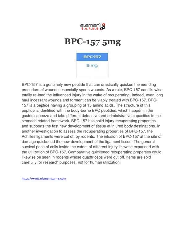 BPC-157 5mg
