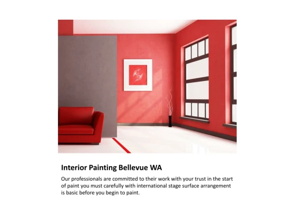 Professional Interior Painting Companies Bellevue WA