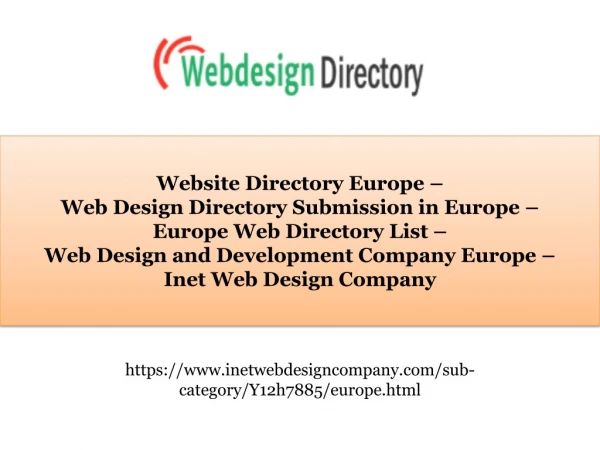 Website Directory Europe